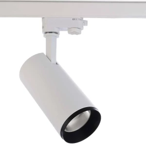 Deko Light Lucea 20 svjetiljka za visokonaponski sustav šina  LED fiksno ugrađena 20 W LED Energetska učinkovitost 2021: F (A - G) prometno bijela (RAL 9016) slika
