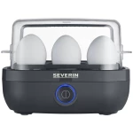 Severin EK 3165 kuhalo za jaja bez BPA, s mjernom šalicom, s bušilom jaja crna