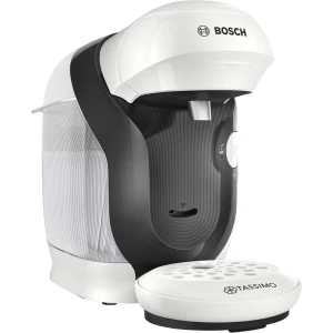 Bosch Haushalt Style TAS1104 aparat za kavu s kapsulama bijela, crna one touch, podesiva visina cijevi za kavu slika