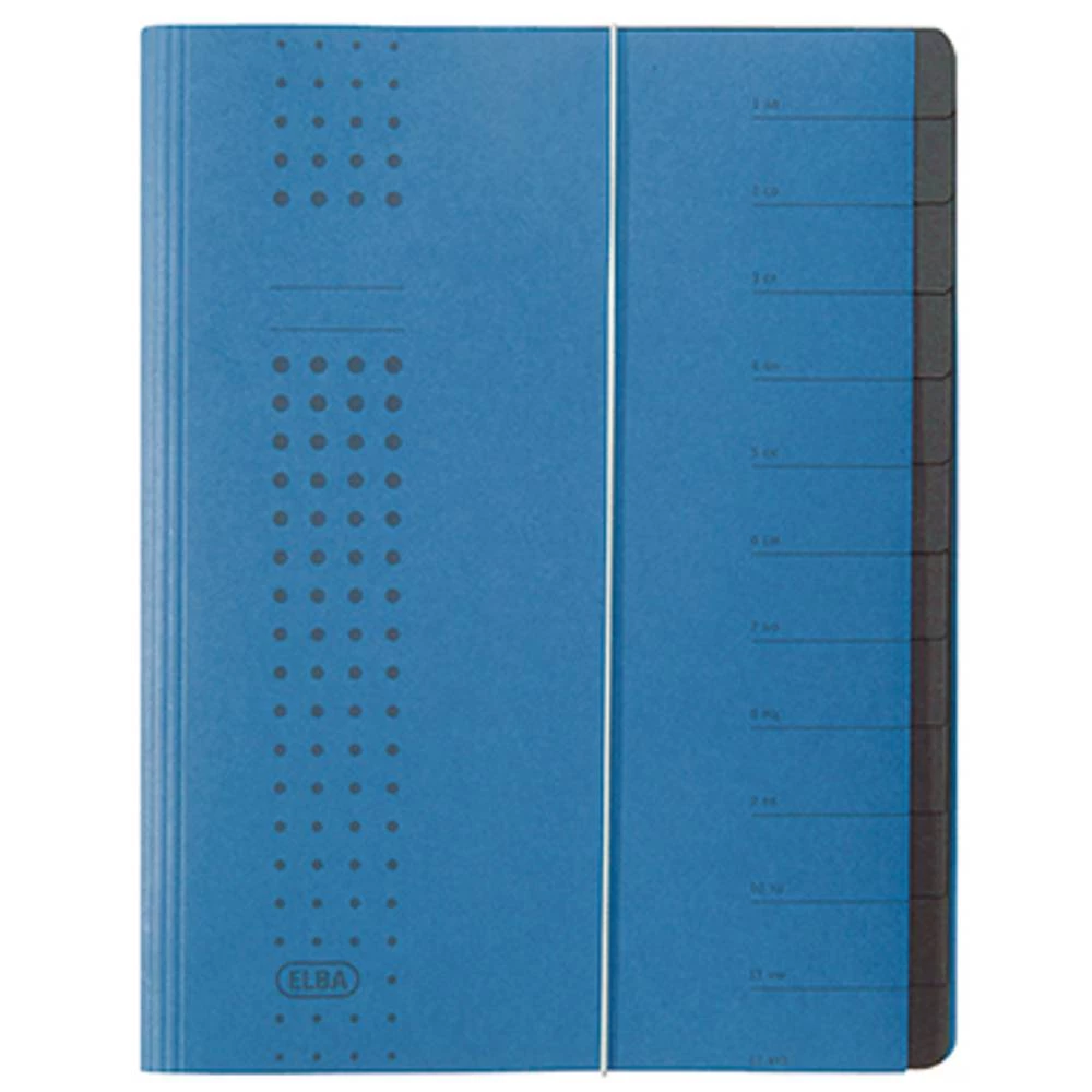Elba Uredski materijal chic Plava boja DIN A4 Karton Broj pretinaca: 12 400001992 slika