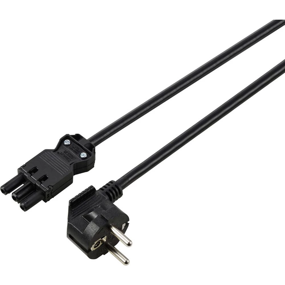 Sygonix SY-6676348  priključni kabel  crna 3 m slika