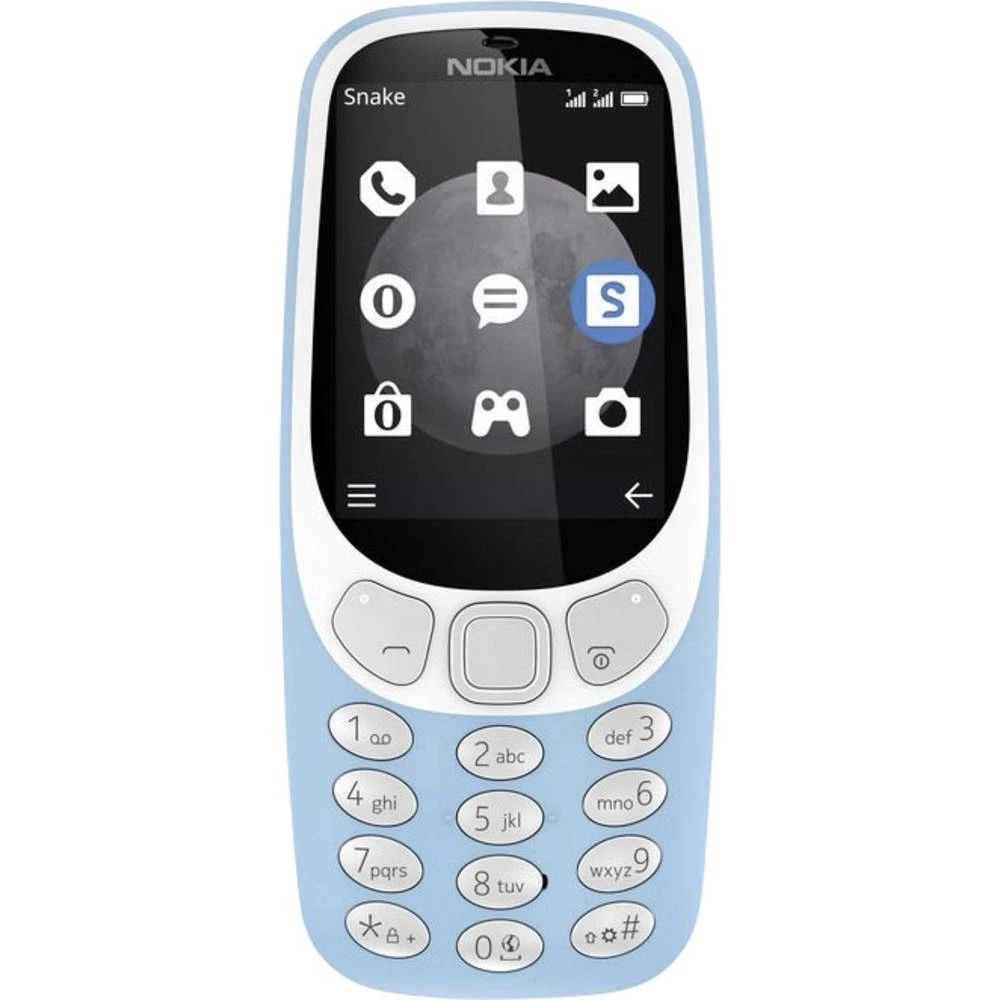 Nokia 3310 3G Dual SIM mobilni telefon Azurna boja slika