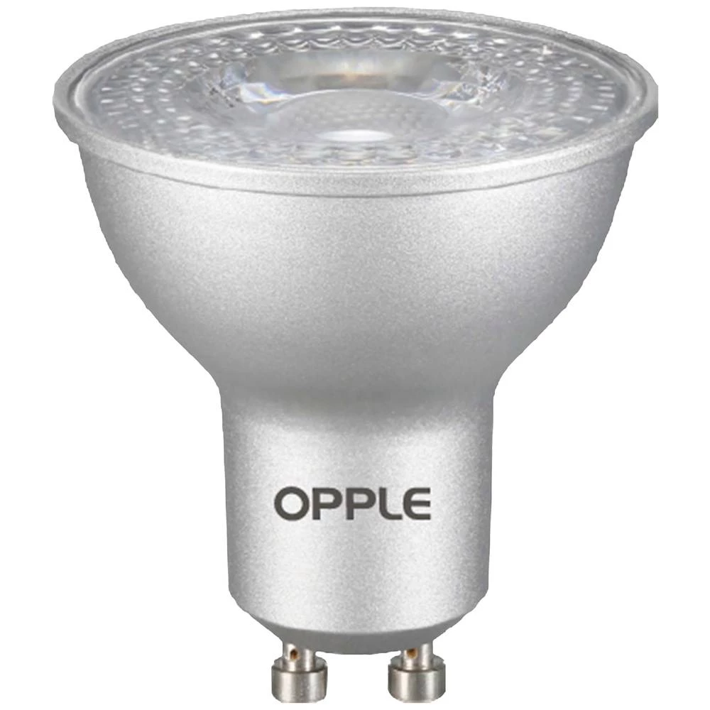 Opple 140060955 LED Energetska učinkovitost 2021 G (A - G) GU10 reflektor 7.5 W prirodno bijela (Ø x D) 50 mm x 57 mm prigušivanje osvjetljenja 30 St. slika