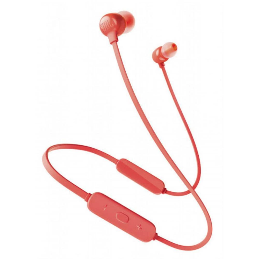 Bluetooth&reg; In Ear slušalice JBL Tune 115BT U ušima Slušalice s mikrofonom, Kontrola glasnoće, Magnetne Koraljna slika