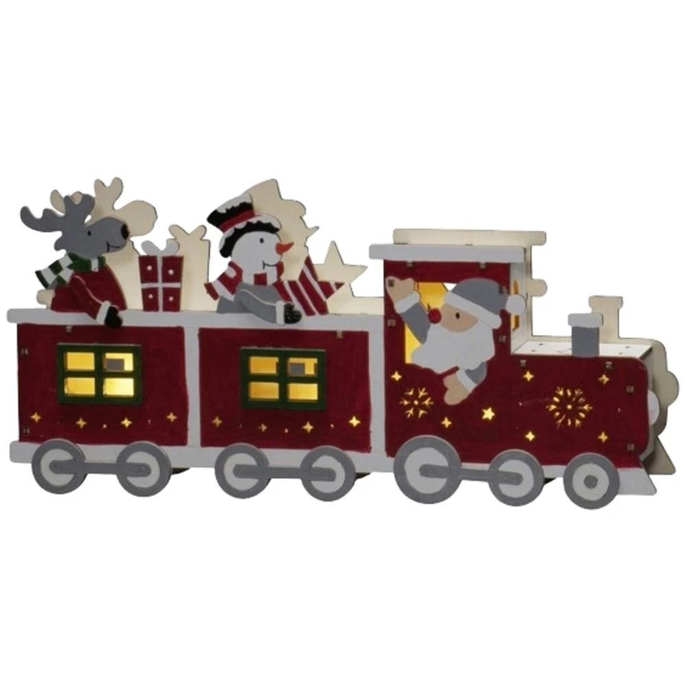 Konstsmide 3258-550 LED silueta božićni ekspres toplo bijela LED toplo-bijela timer, s prekidačem slika