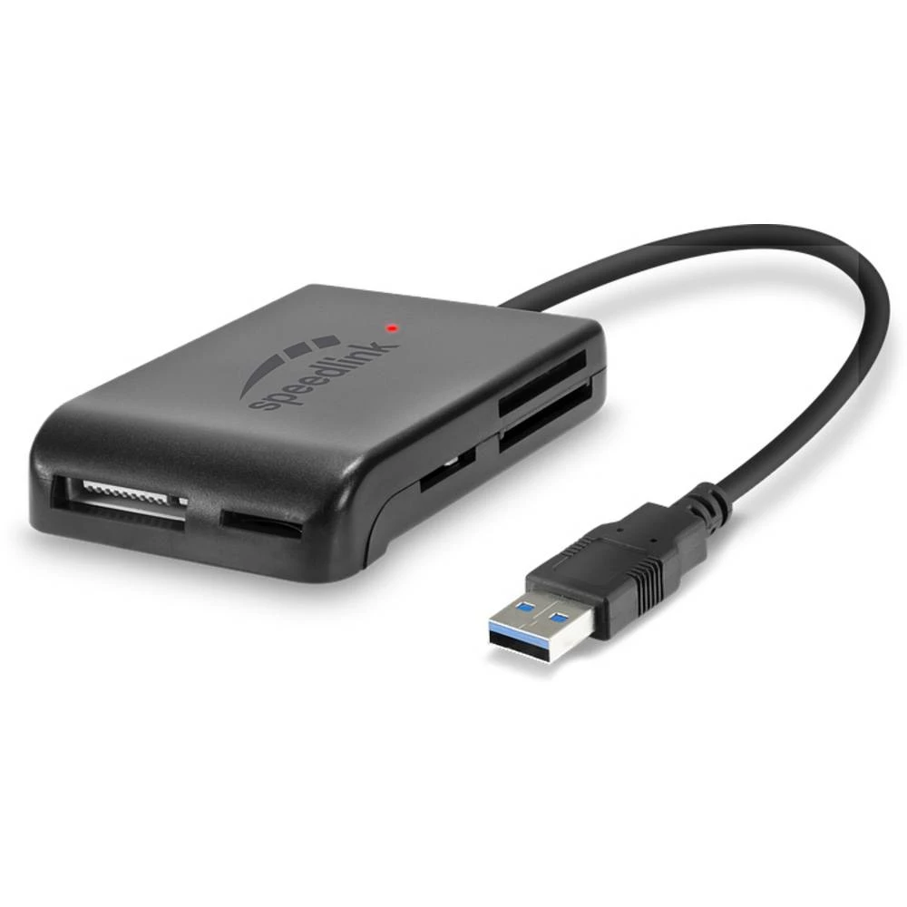 SpeedLink SNAPPY EVO vanjski čitač memorijskih kartica USB 3.0 crna slika