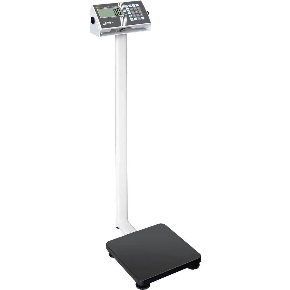 Kern osobna vaga digitalni Opseg mjerenja (kg)=200 kg crna, siva provjerljiva, može se kalibrirati slika