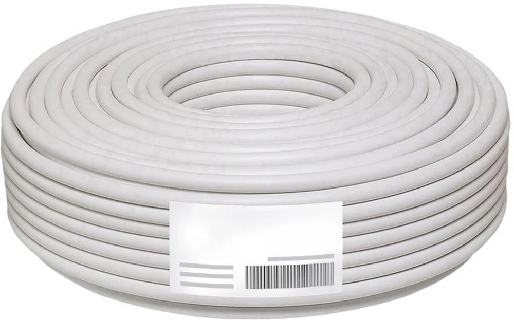 Koaksialni kabel Vanjski promjer: 6.80 mm 75 Ohm 100 dB Bijela TRU COMPONENTS TC-7410964 50 m slika