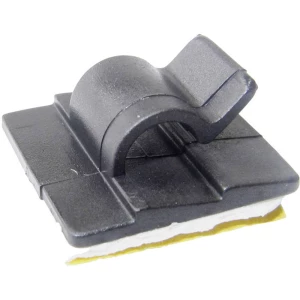 WKK 5541 Kabelska spojka Samoljepljiva Crna 1 ST slika