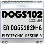 Electronic Assembly LCD zaslon (Š x V x D) 39 x 41 x 2 mm