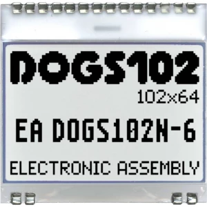 Electronic Assembly LCD zaslon (Š x V x D) 39 x 41 x 2 mm slika