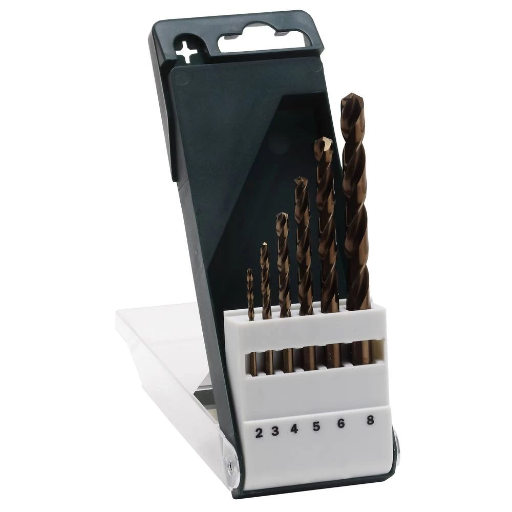 HSS Metal-spiralno svrdlo 6-dijelni Bosch Accessories 2609255087 Kobalt DIN 338 Cilinder 1 Set slika