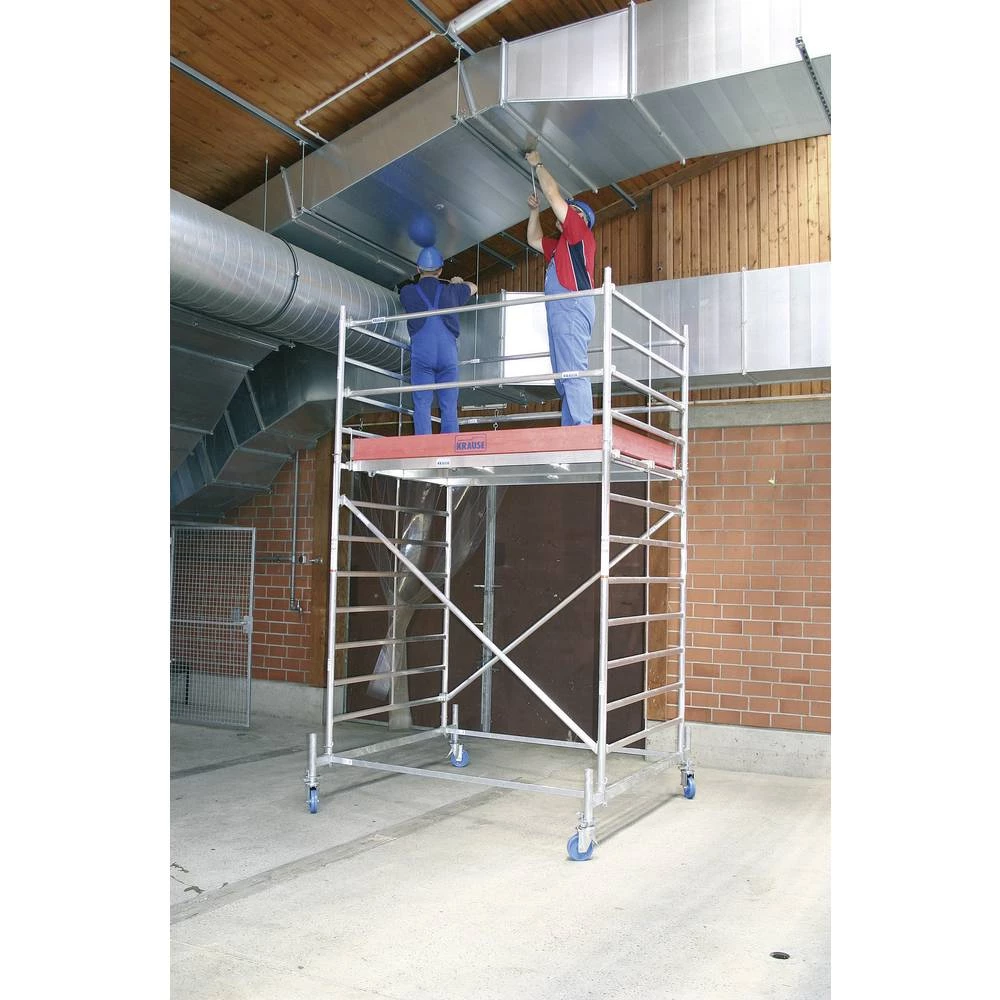 Sinterbronze (value.2976892) Skela Mobilna Radna visina (maks.): 8.40 m Krause STABILO Professional Serie 50 735256 Srebrna 255 slika