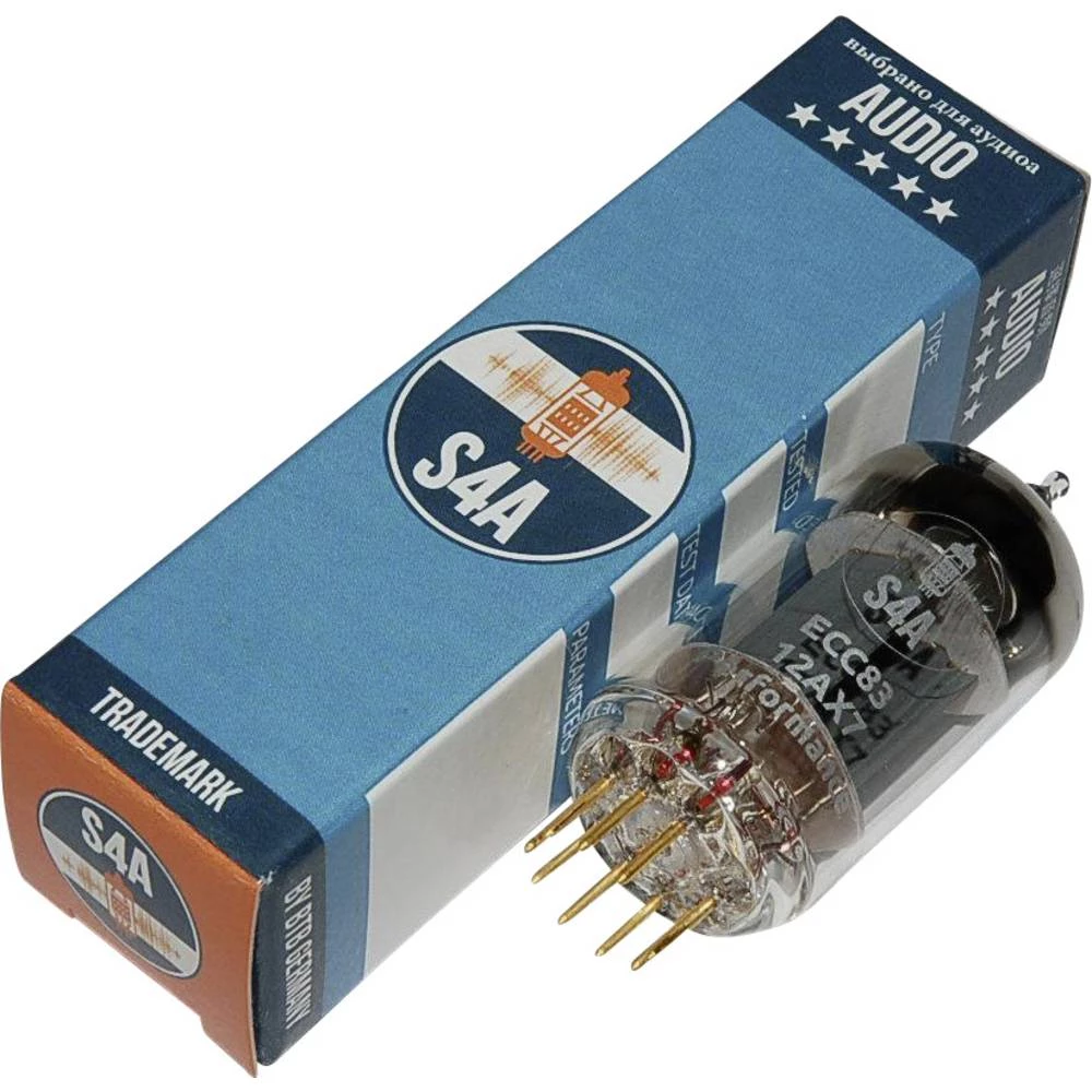 Elektronka ECC83 S4A Performance Dvostruka trioda Broj polova: 9 podnožak: Noval Sadržaj 1 ST slika