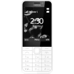 Nokia 230 Dual SIM mobilni telefon Srebrna