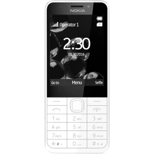Nokia 230 Dual SIM mobilni telefon Srebrna slika