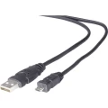 Belkin USB 2.0 Priključni kabel [1x Muški konektor USB 2.0 tipa A - 1x Muški konektor USB 2.0 tipa Micro B] 1.8 m Crna pozlaćeni slika