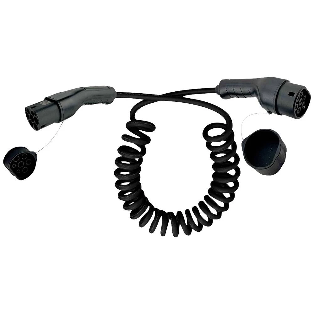 Roline 19080043 kabel za punjenje eMobility 3 m vatrostalan, IP65, spiralni kabel slika