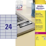 Avery-Zweckform L6133-20 ( 70 x 37 mm ),Srebrna, 480 ST, Trajno