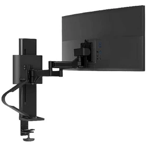 Ergotron TRACE™ 1-struki stolni nosač za monitor 35,6 cm (14'') - 96,5 cm (38'') vrtljivi nosač, podesiv po visini, mogučnost savijana, mogučnost okretanja slika