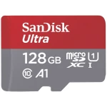 SanDisk microSDXC Ultra 128GB (A1/UHS-I/Cl.10/140MB/s) + Adapter ''Mobile'' microsdxc kartica 128 GB A1 Application Performance Class, UHS-Class 1