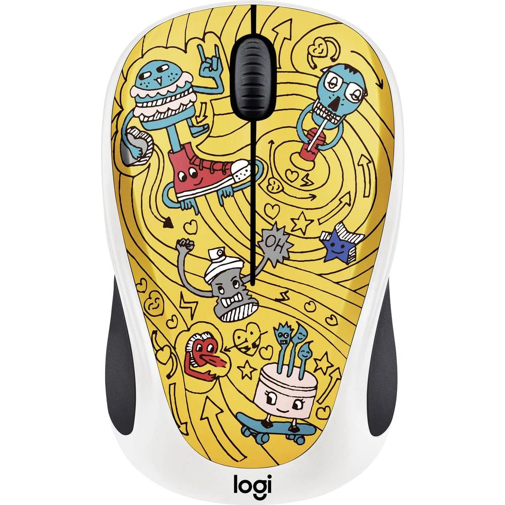 Logitech M238 Bežični miš Optički Zlatna slika