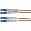 Staklena vlakna Svjetlovodi Priključni kabel [1x Muški konektor LC - 1x Muški konektor LC] 50/125 µ Multimode OM4 5 m Tele slika