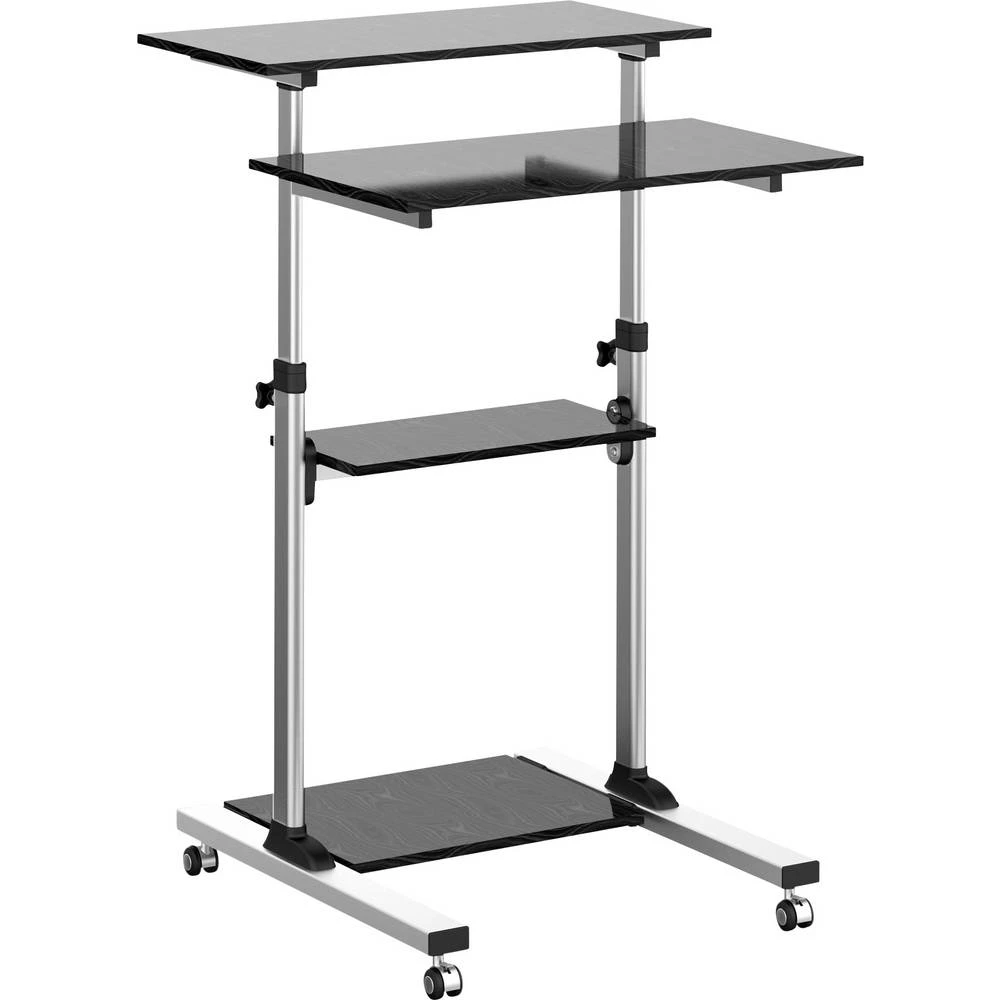 TECHly ICA-TB-TPM-3 1 komad kolica za monitor podesiv po visini, ladica za tipkovnicu slika