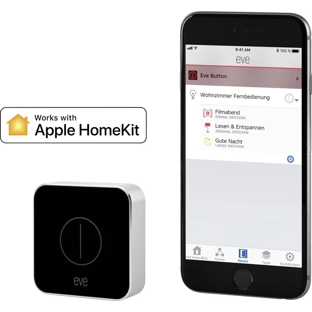Eve home Eve home Button Bežični zidni kontakt Apple HomeKit slika