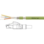 Helukabel 806394-1 RJ45 mrežni kabel, Patch kabel CAT 5e SF/UTP 1.00 m zelena PVC obloga, kruti unutarnji vodič, pletena