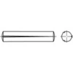 TOOLCRAFT  1066697 konusni klin s utorom (Ø x D) 3 mm x 25 mm  nehrđajući čelik A1 100 St.