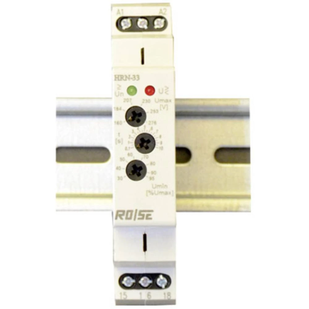 1 ST;Nadzorni relej 6 - 30 V/DC 1 prebacivanje 1 ST Rose LM HRN-34 slika