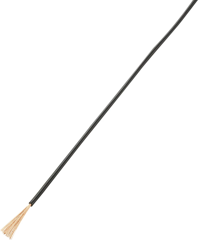 Pletenica LiFY 1 x 0.50 mm&sup2; Smeđa boja TRU COMPONENTS 1565360 100 m slika