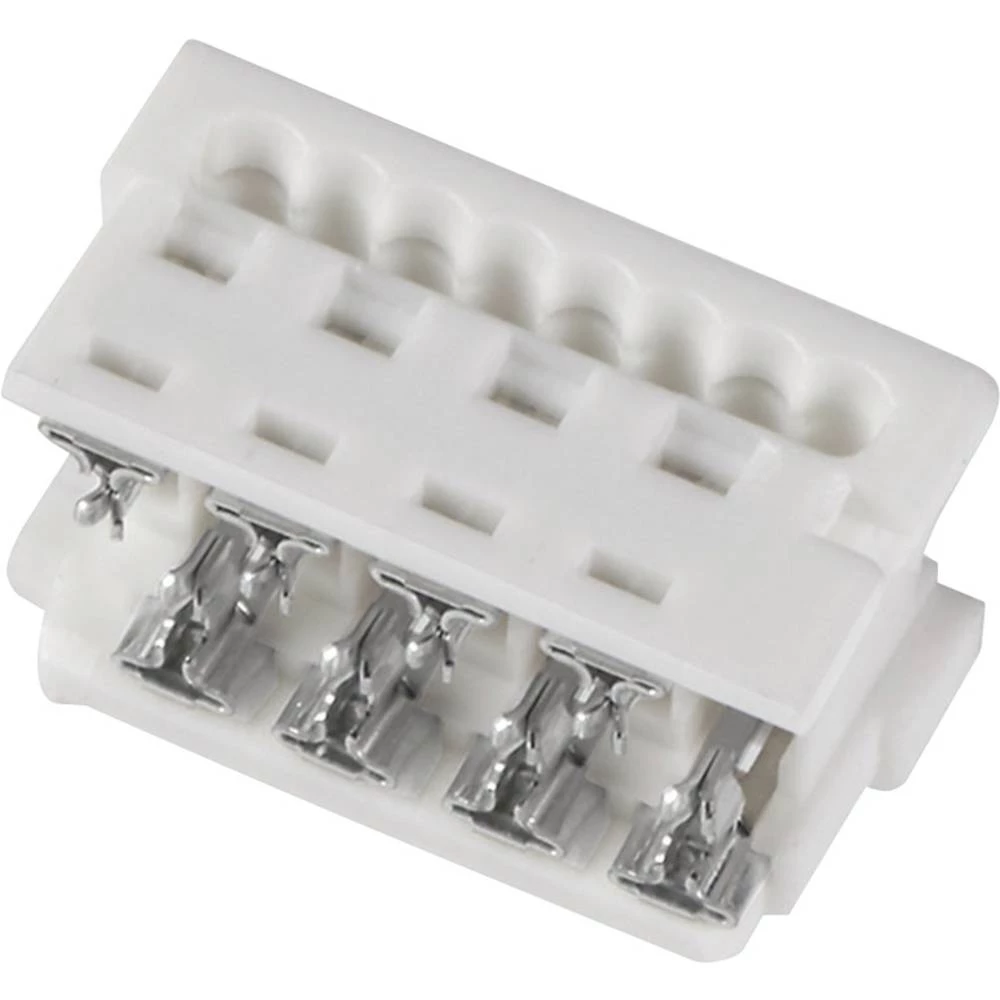 Molex standardna letva sa ženskim kontaktima  Ukupan broj polova 8 Raster: 1.27 mm 903270308 1 St. Bag Molex 903270308 Picoflex PF-50, Low Profile, IDT Receptacle, 8 Circuits, White, Tin (Sn) slika