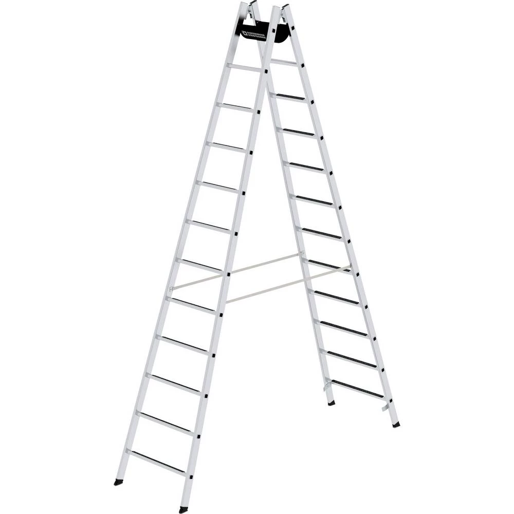 Günzburger Steigtechnik 31024 ljestva sa nivojima Radna visina (maks.): 4.8 m slika