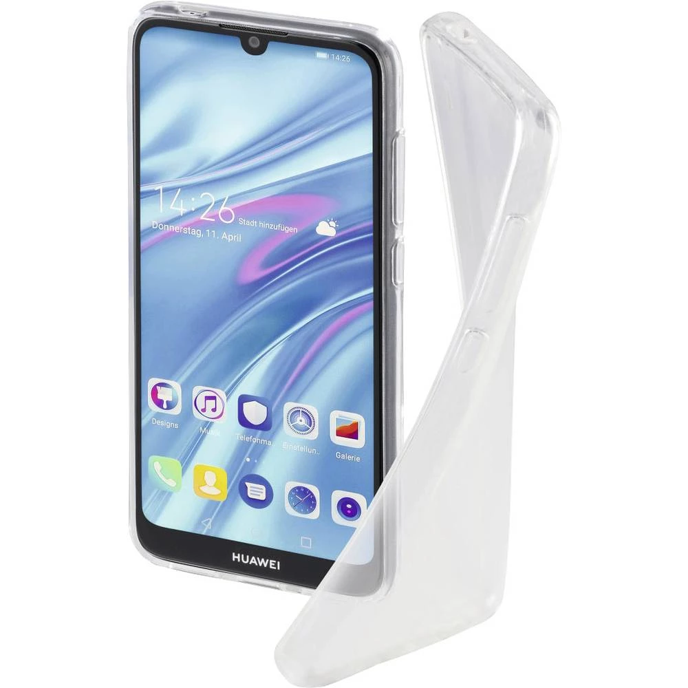 Hama Crystal Clear Stražnji poklopac za mobilni telefon Y6 (2019) Prozirna slika