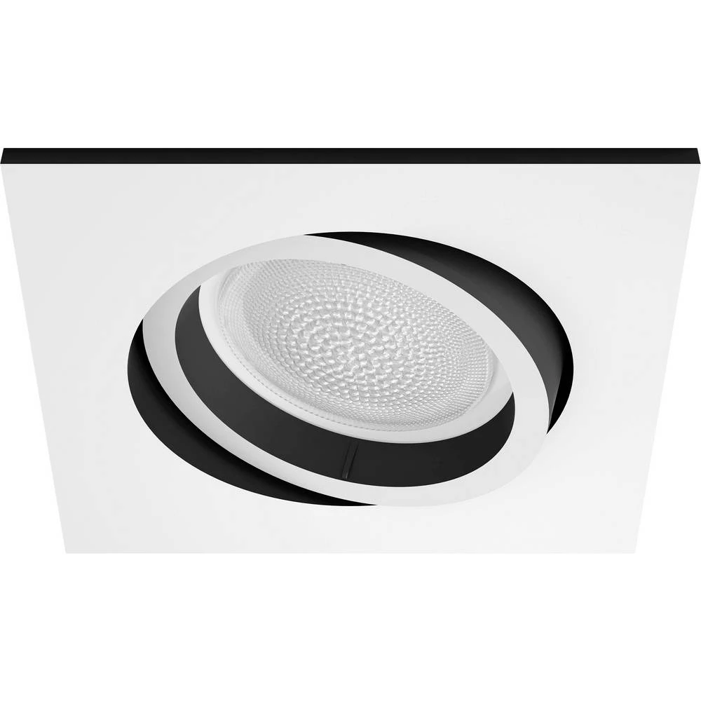 Philips Lighting Hue LED stropni reflektori 871951433892000  Hue White & Col. Amb. Centura Einbauspot eckig weiß 350lm GU10 5.7 W slika