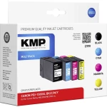 KMP Tinta zamijena Canon PGI-1500XL Kompatibilan Kombinirano pakiranje Crn, Cijan, Purpurno crven, Žut C99V 1564,0050