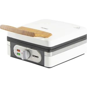 DOMO WAFFELEISEN – POWDER WHITE uređaj za pečenje vafli bijela slika