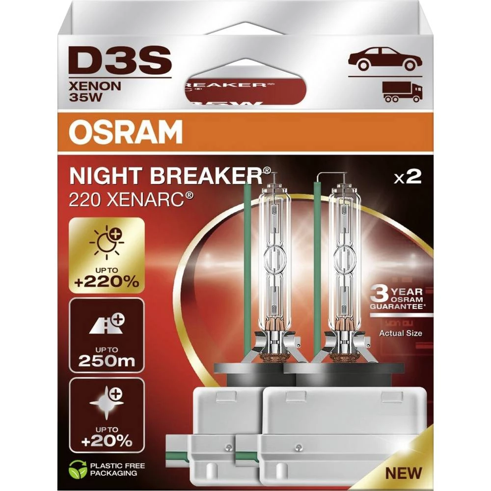 OSRAM 66340XN2-2HB ksenonska žarulja XENARC NIGHT BREAKER® 220 D3S 35 W 42 V slika