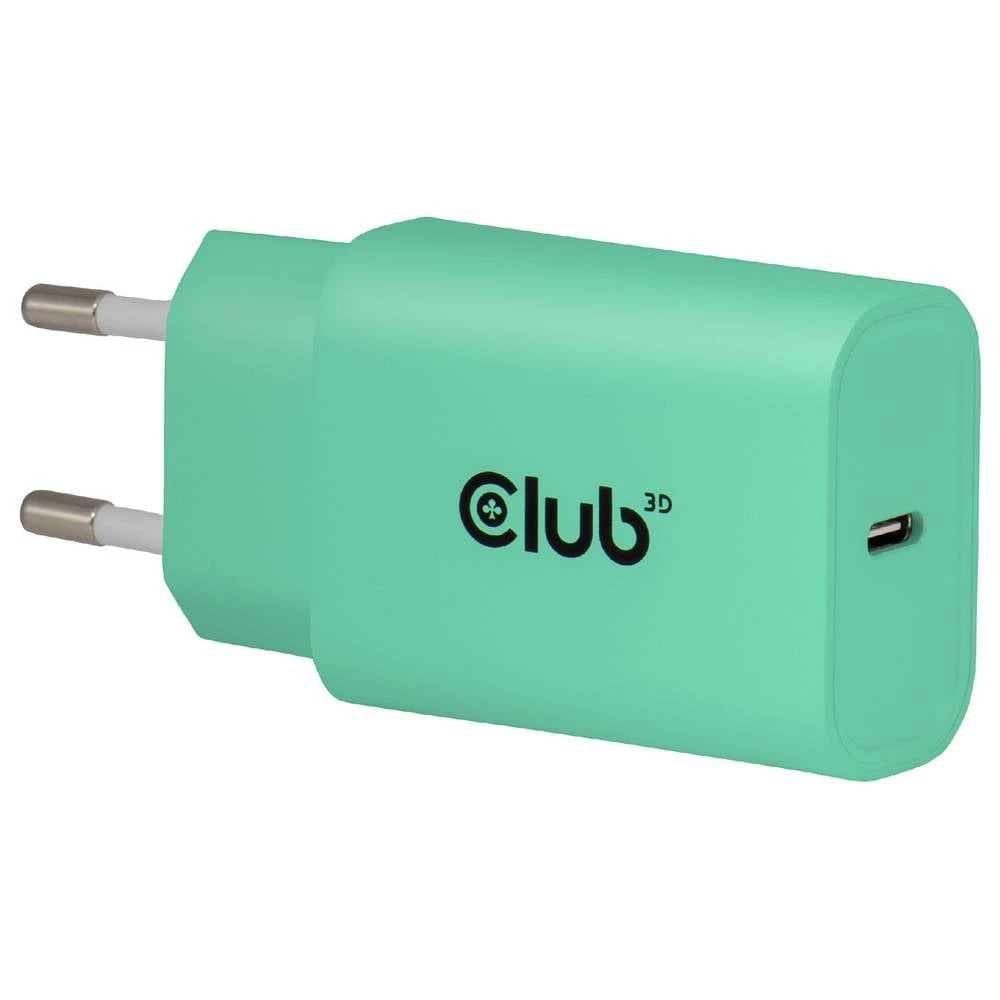 club3D CAC-3024 USB punjač 30 W zelena unutrašnje područje slika