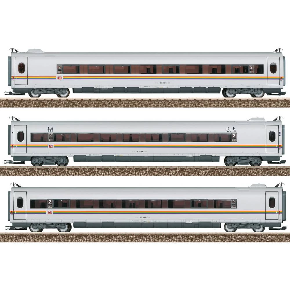 TRIX H0 T23391 H0 Dodatni set ICE 3 šina slika