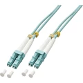 LINDY 46370 Glasfaser svjetlovodi priključni kabel [1x muški konektor LC - 1x muški konektor LC] 50/125 µ Multimode OM3 1.00 m slika