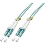 LINDY 46370 Glasfaser svjetlovodi priključni kabel [1x muški konektor LC - 1x muški konektor LC] 50/125 µ Multimode OM3 1.00 m