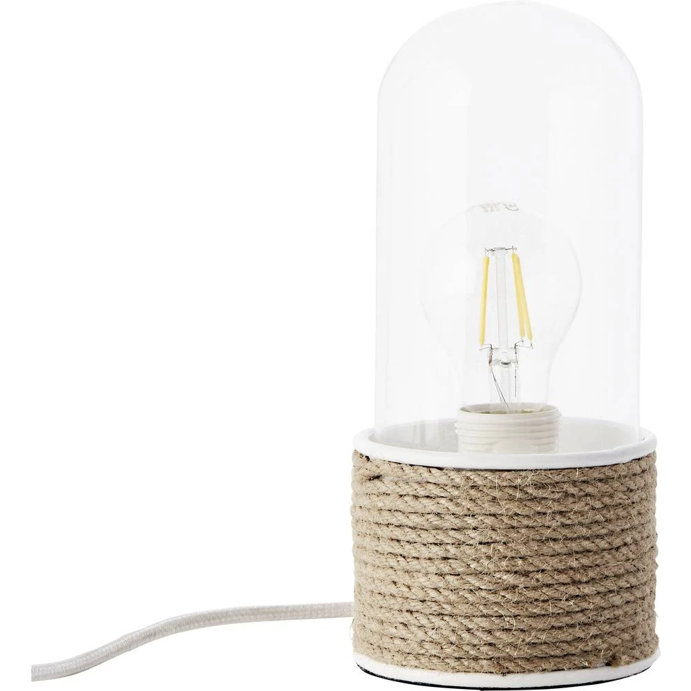 Brilliant Stajaće/stolne svjetiljke 99031/75 Prozirna, Bijela E27 slika