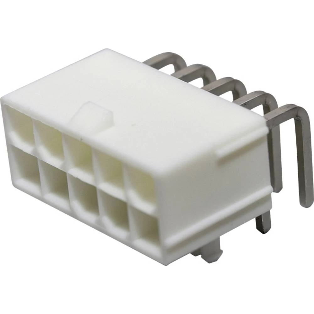 Molex ugradna standardna letva sa ženskim kontaktima Ukupan broj polova 10 Raster: 4.2 mm 39300100 kom. Bag slika