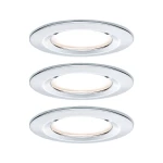 Paulmann Nova ugradno svjetlo za kupaonicu 3-dijelni komplet LED LED 19.5 W<br