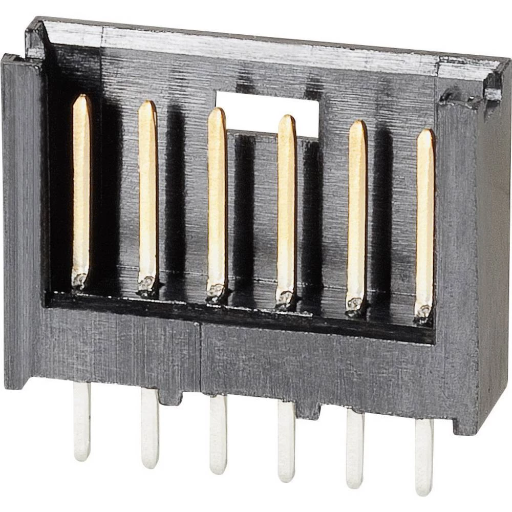 Letva s muškim kontaktima (standardna) AMPMODU MOD II ukupan broj polova: 2 TE Connectivity 280370-2 mjere rastera: 2.54 slika