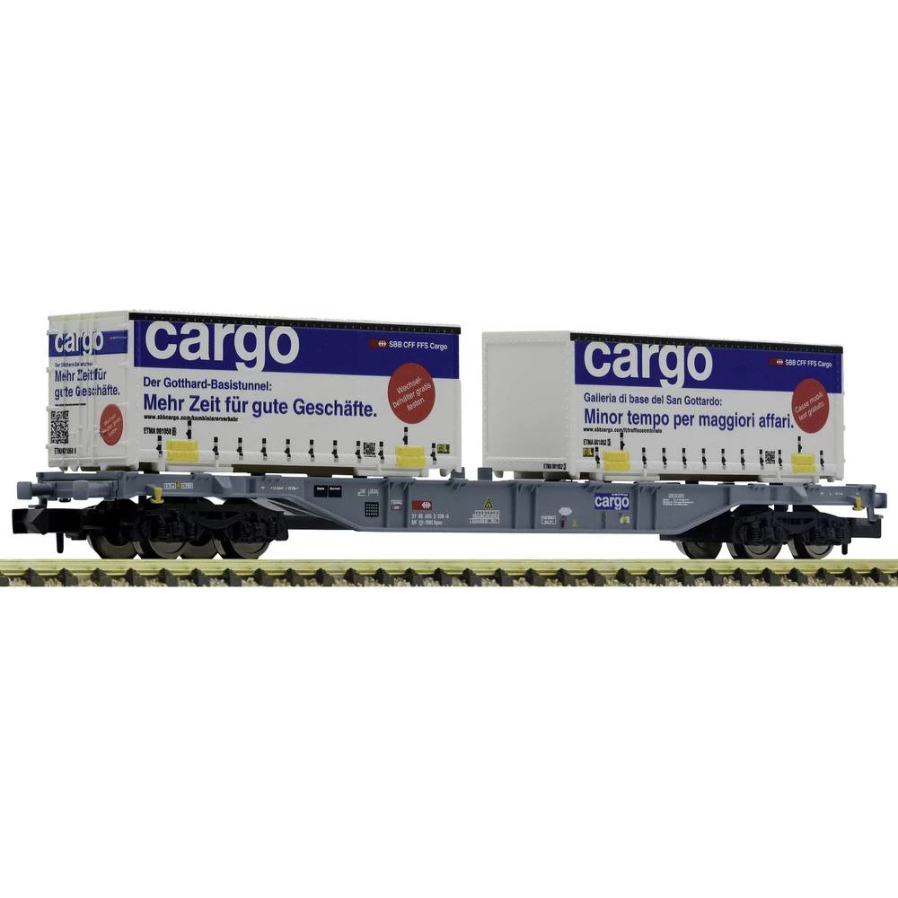 Fleischmann 825209 "Der Gotthard Basistunnel" Vagon za prijevoz kontejnera, SBB slika