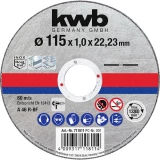 Rezne ploče za obradu nehrđajućeg čelika i čelika kwb  711811 rezna ploča ravna 115 mm 1 St. čelik